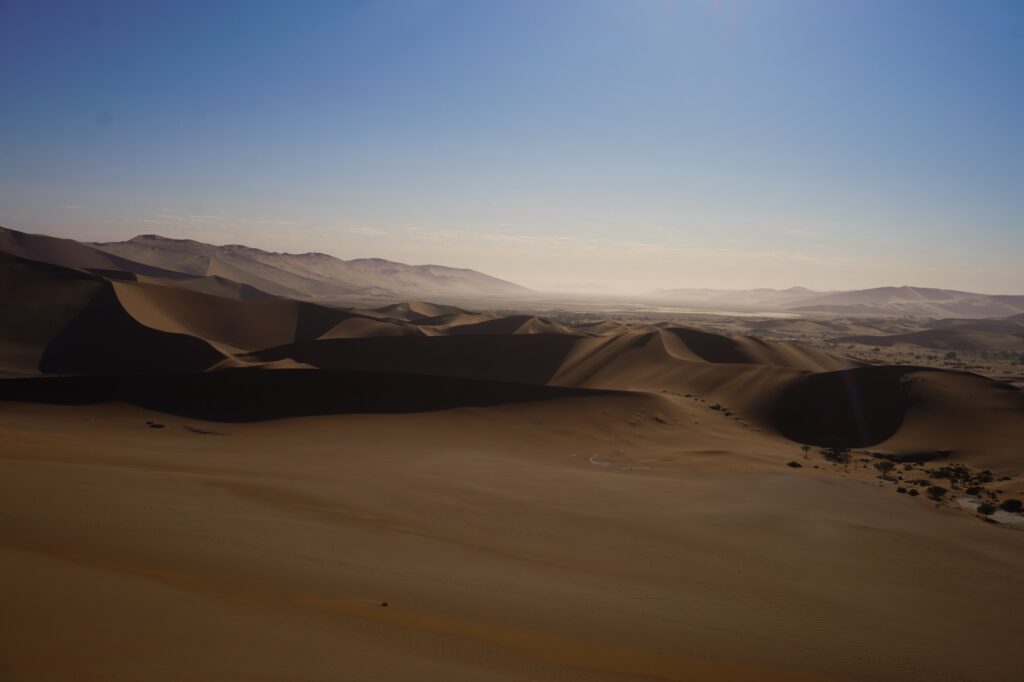 Sonnenaufgang über dem Sossusvlei