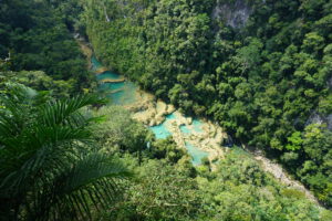 Semuc Champey Guatemala von oben