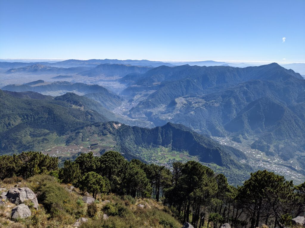 Vulkan Santa Maria in Quetzaltenango